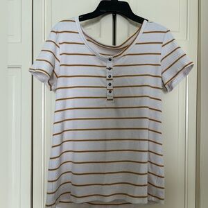 Ribbed Striped Shirt